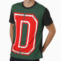 Big Red Letter D T-Shirt - Unique Graphic for Adults - T-Shirt, Sweatshirt, Hoodie