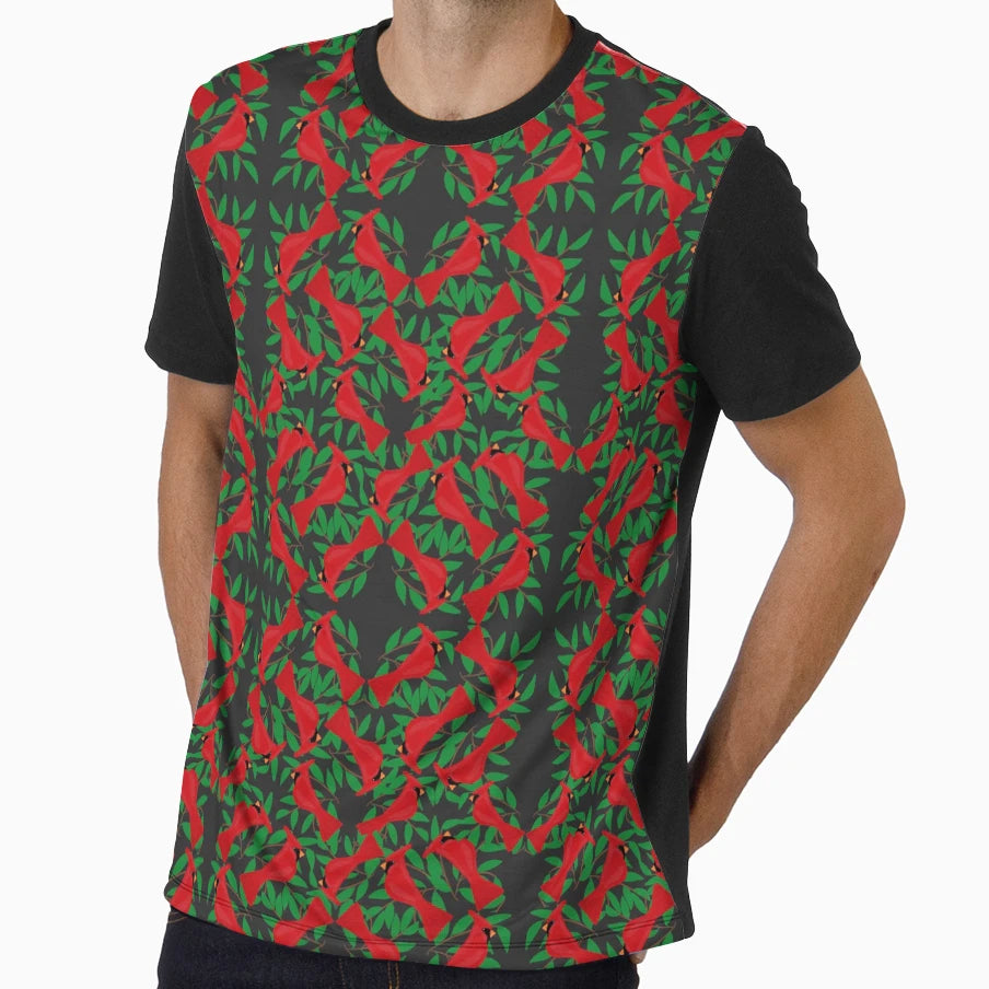 Lala Bird Doodle Red T-Shirt - Streetwear Style for Adults - T-Shirt, Sweatshirt, Hoodie