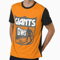 Giants Footy Logo Emblem T-Shirt - Custom Art Print Unisex - T-Shirt, Sweatshirt, Hoodie