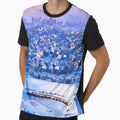 Shea Stadium Snow T-Shirt - Fun Novelty Design for Adults - T-Shirt, Sweatshirt, Hoodie
