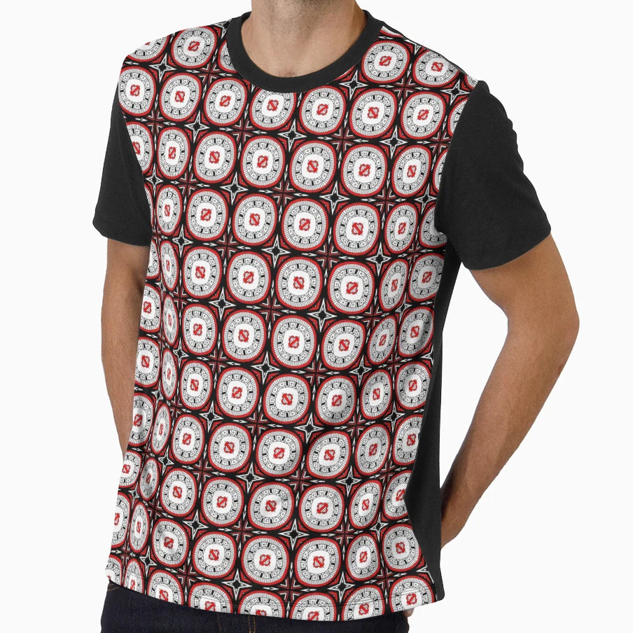 Red T-Shirt - Minimalist Print Men Women - T-Shirt, Sweatshirt, Hoodie