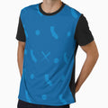 Los Angeles Baseball Blue Pattern T-Shirt - Fun Novelty Design Unisex - T-Shirt, Sweatshirt, Hoodie