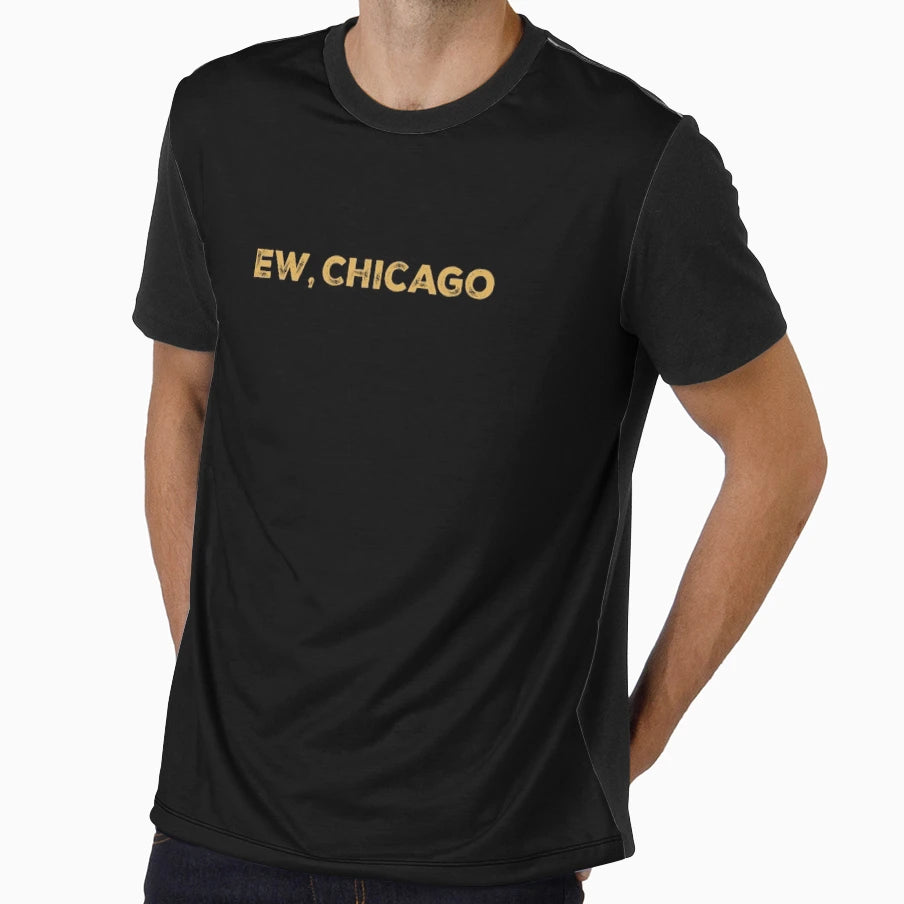 Ew Chicago Funny Packers Vs Bears T-Shirt - Custom Art Print Unisex - T-Shirt, Sweatshirt, Hoodie