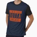 Straight Outta Chicago Football T-Shirt - Casual Everyday Wear for Adults - T-Shirt, Sweatshirt, Hoodie