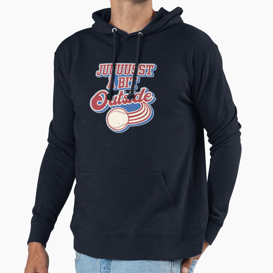Harry Doyle Juuuust Bit Outside Hoodie - Trendy Graphic for Adults - T-Shirt, Sweatshirt, Hoodie