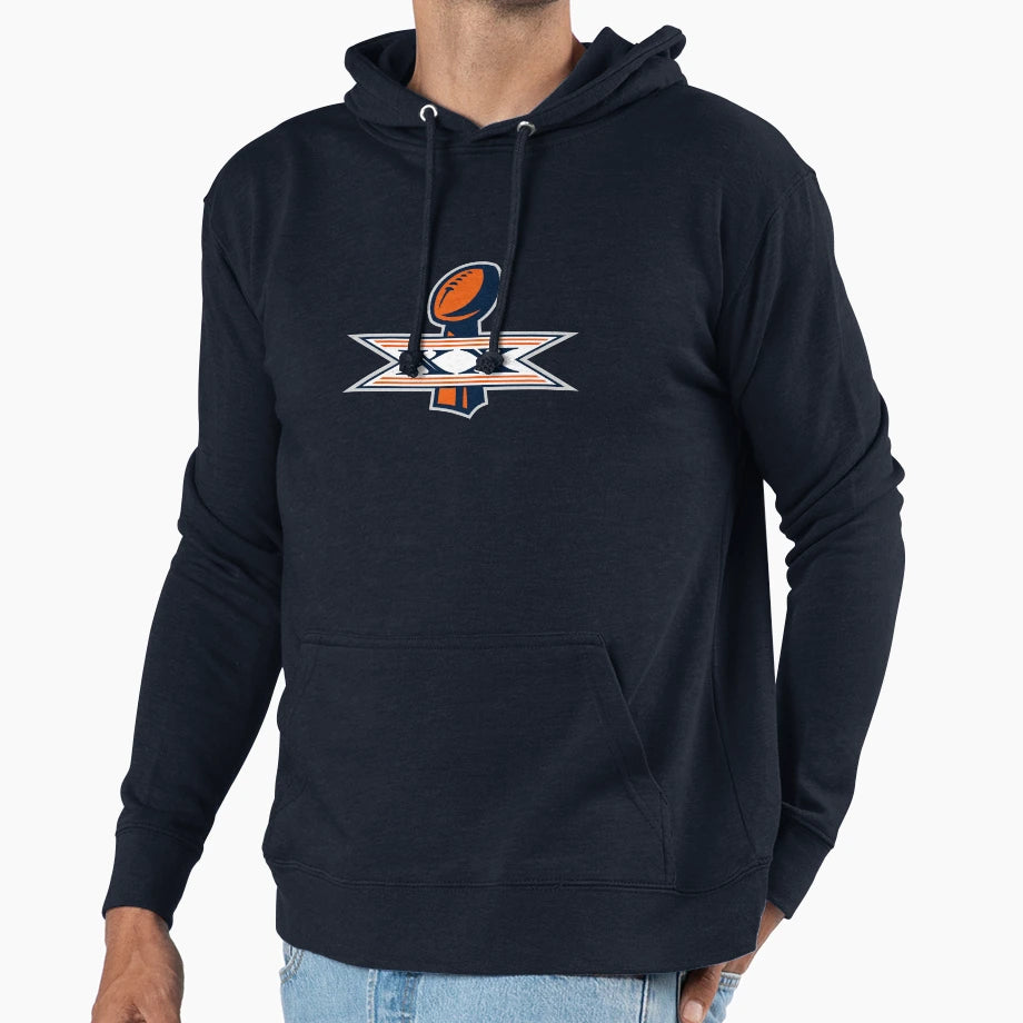 Bears Inspired Commemorative 1985 Xx Patch Hoodie - Graphic Print Unisex - T-Shirt, Sweatshirt, Hoodie