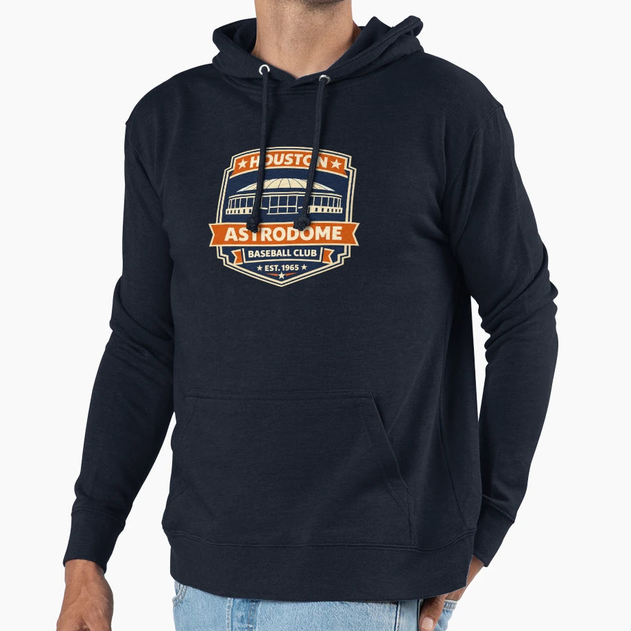 Houston Astrodome Baseball Stadium T-Shirt - Fun Novelty Design Men Women - T-Shirt, Sweatshirt, Hoodie