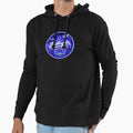 Los Angeles Baseball Neon Night Skyline Hoodie - Graphic Print Men Women - T-Shirt, Sweatshirt, Hoodie