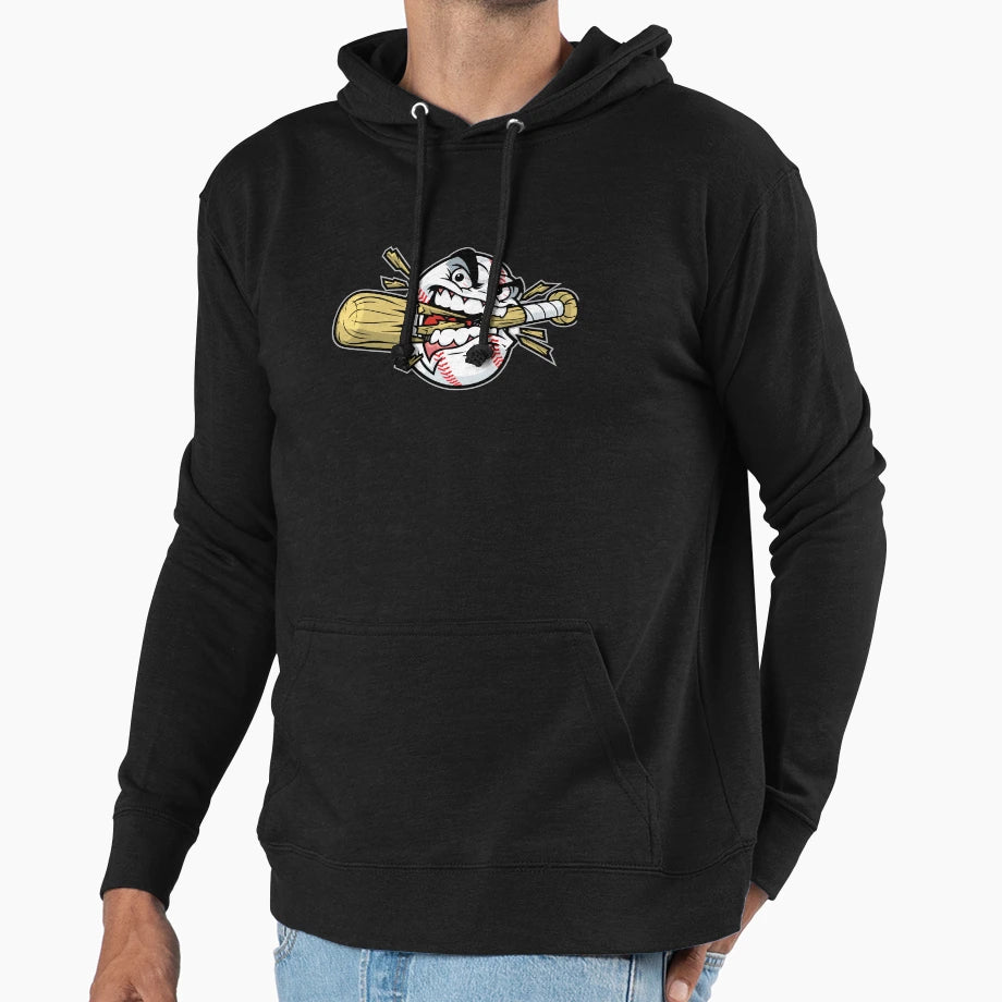 Baseball Always Hungry Hoodie - Graphic Print for Adults - T-Shirt, Sweatshirt, Hoodie