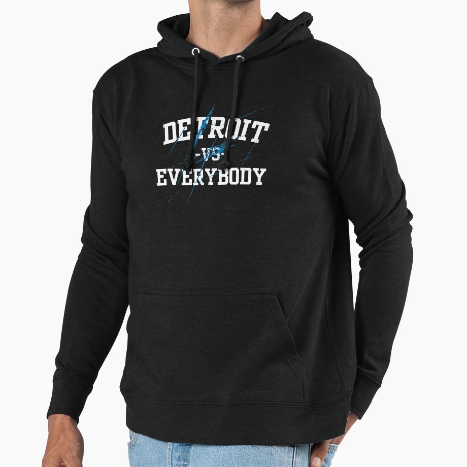Detroit Lions Hoodie - Trendy Graphic Men Women - T-Shirt, Sweatshirt, Hoodie