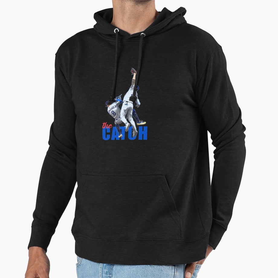 Catch Los Angeles Champs Baseball Hoodie - Casual Everyday Wear Unisex - T-Shirt, Sweatshirt, Hoodie