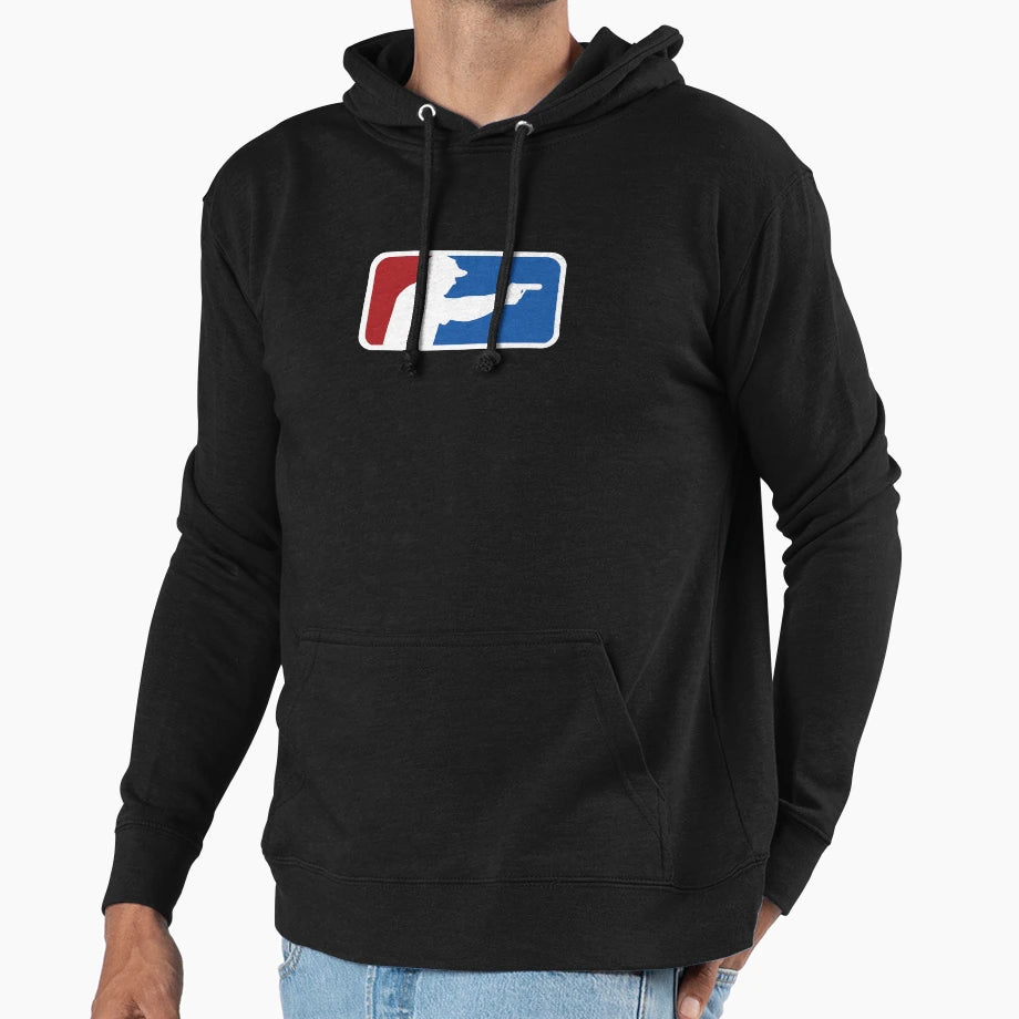 Gun League Hoodie - Novelty Apparel for Adults - T-Shirt, Sweatshirt, Hoodie