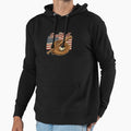 American Flag Baseball Player Bat Fan Hoodie - Graphic Print Men Women - T-Shirt, Sweatshirt, Hoodie