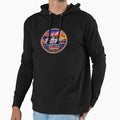 Warm Sunset Los Angeles Baseball Emblem Hoodie - Unique Graphic for Adults - T-Shirt, Sweatshirt, Hoodie