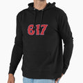 617 Boston Strong Hoodie - Minimalist Print for Adults - T-Shirt, Sweatshirt, Hoodie