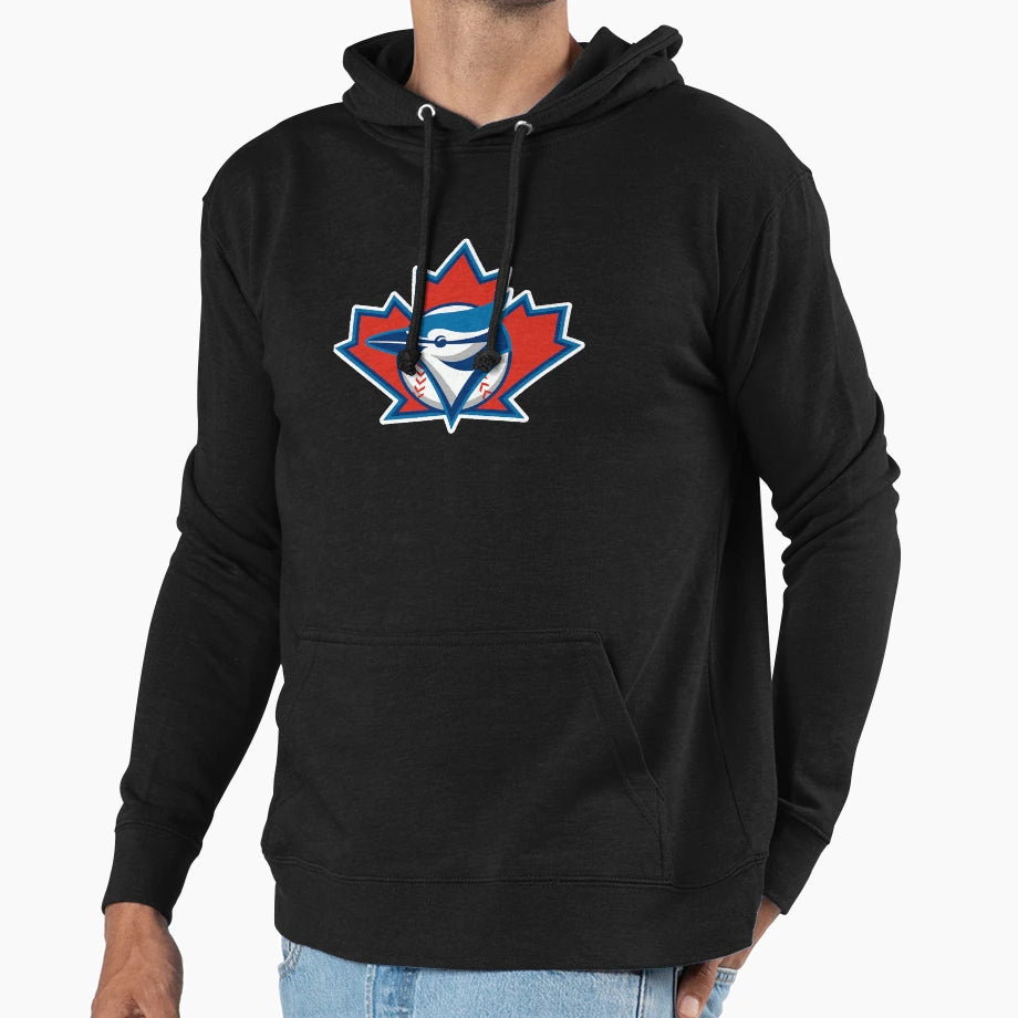 Red Blue Moon Hoodie - Fun Novelty Design Men Women - T-Shirt, Sweatshirt, Hoodie