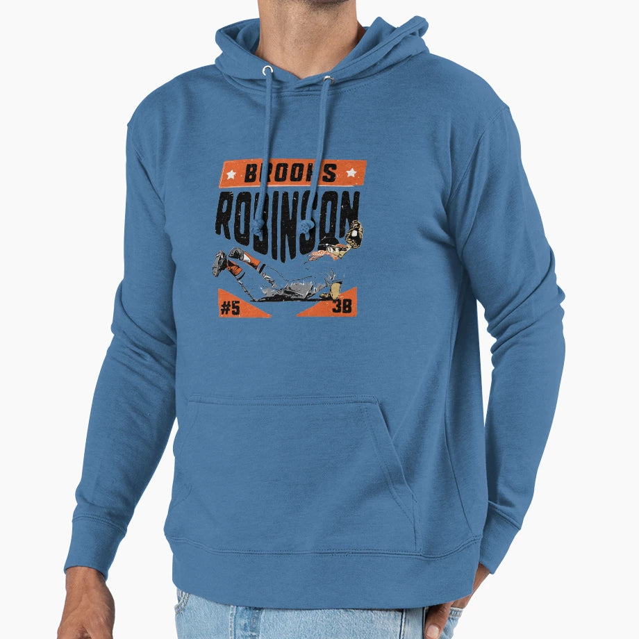 Brooks Robinson Dive Hoodie - Streetwear Style Unisex - T-Shirt, Sweatshirt, Hoodie