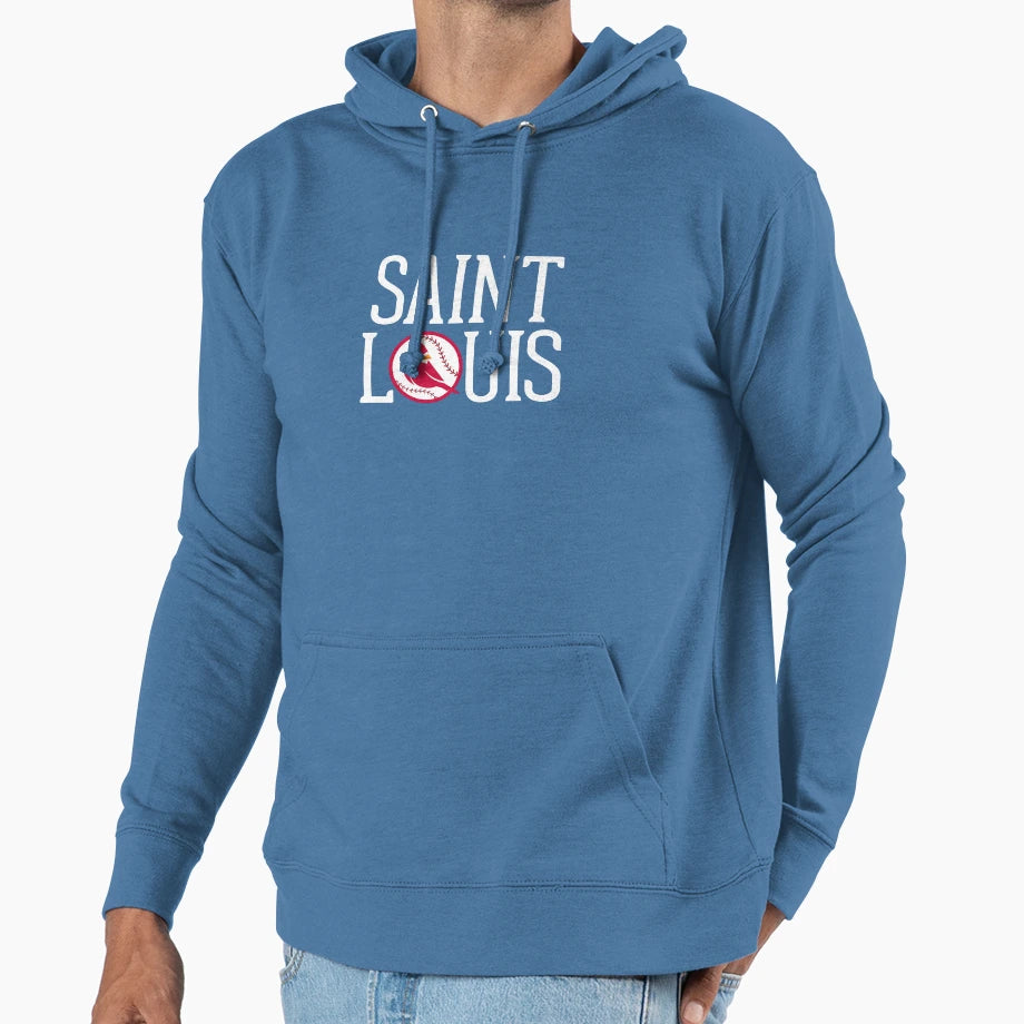 Saint Louis Baseball Club Fan Red Birds Hoodie - Unique Graphic Men Women - T-Shirt, Sweatshirt, Hoodie