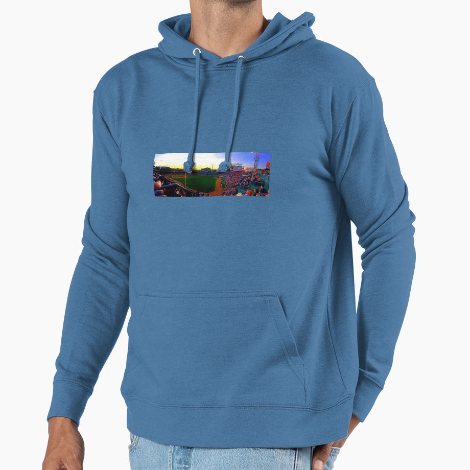 Panoramic Fenway Hoodie - Aesthetic Graphic Unisex - T-Shirt, Sweatshirt, Hoodie