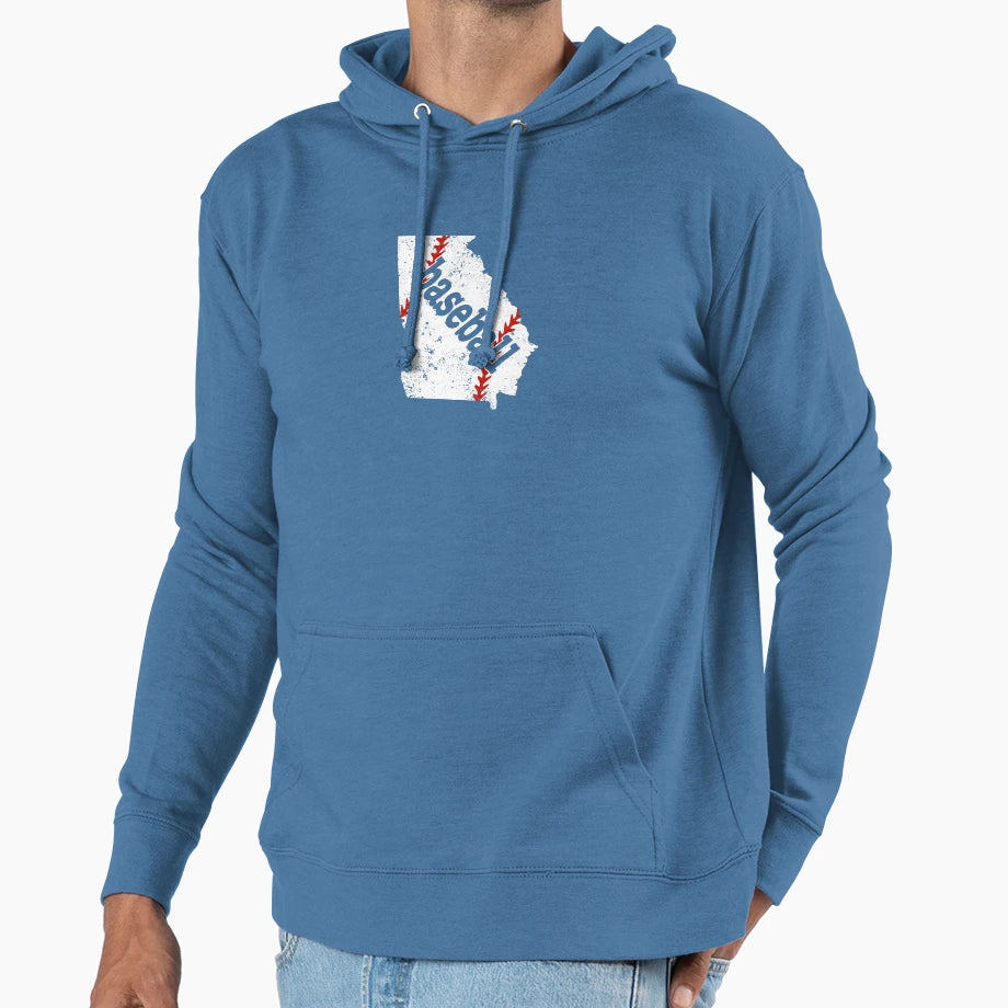 Georgia Baseball Fans Gift T-Shirt - Minimalist Print for Adults - T-Shirt, Sweatshirt, Hoodie