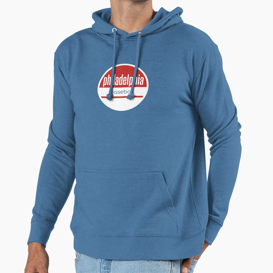 Philadelphia Baseball Hoodie - Minimalist Print Men Women - T-Shirt, Sweatshirt, Hoodie