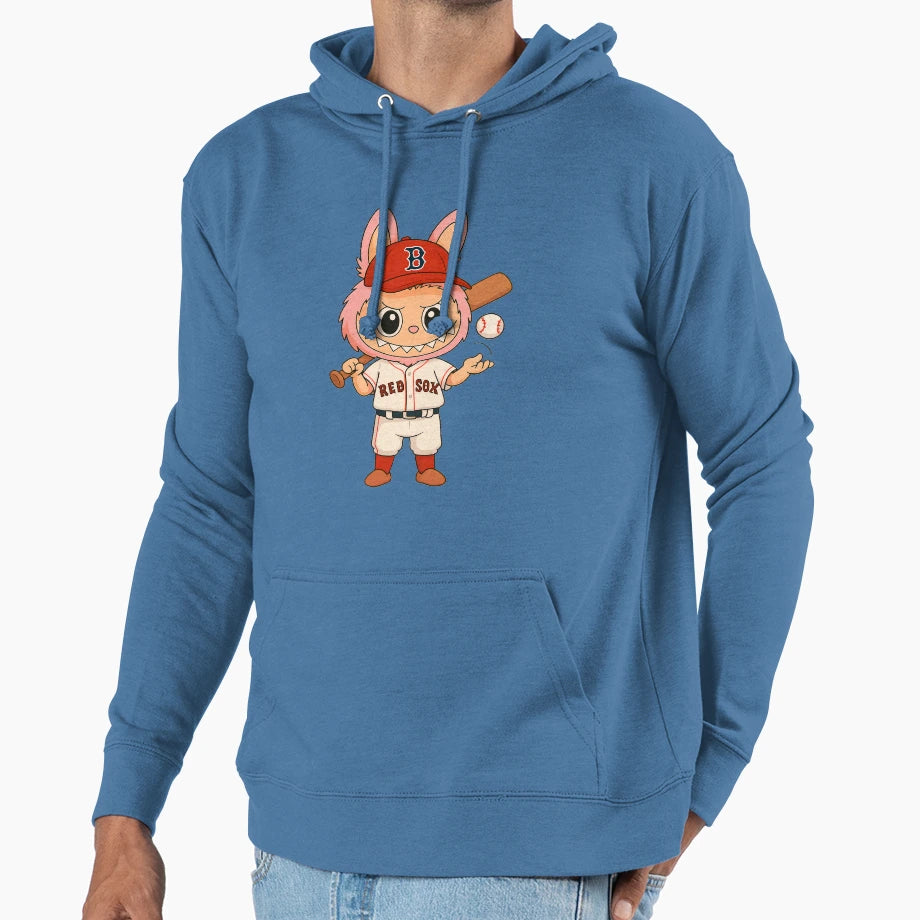Sports Monster Baseball Player Hoodie - Aesthetic Graphic Men Women - T-Shirt, Sweatshirt, Hoodie
