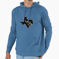 Bowhunt Texas Black Hoodie - Trendy Graphic Unisex - T-Shirt, Sweatshirt, Hoodie