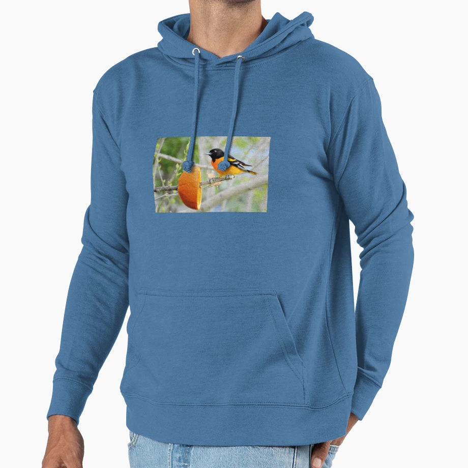 Baltimore Oriole Hoodie - Trendy Graphic Men Women - T-Shirt, Sweatshirt, Hoodie