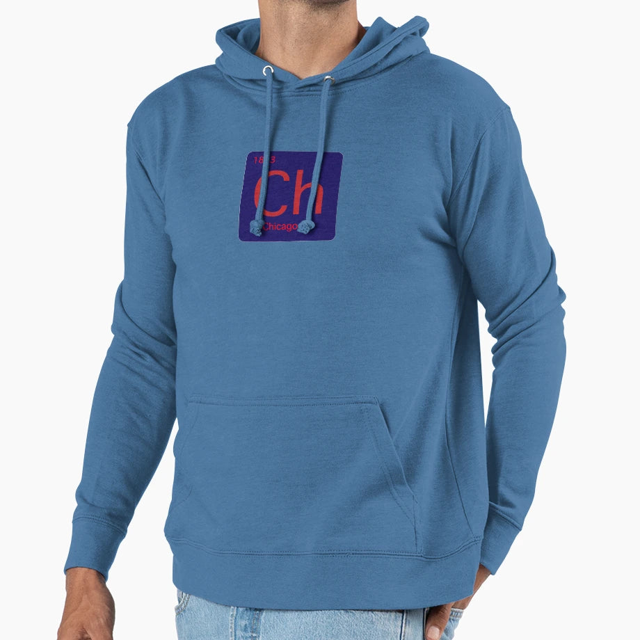 Chicago Element Hoodie - Casual Everyday Wear Unisex - T-Shirt, Sweatshirt, Hoodie