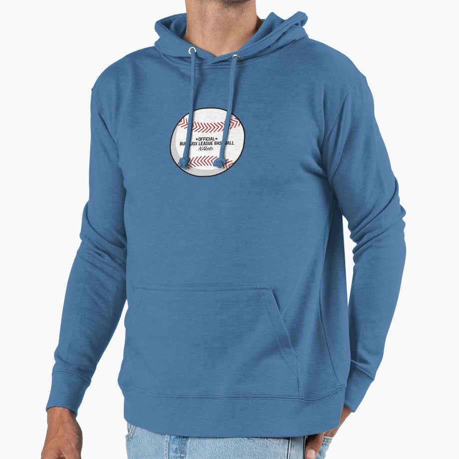 Baseball Hoodie - Graphic Print for Adults - T-Shirt, Sweatshirt, Hoodie