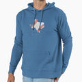 Texas Usa Map Real Baseball En Hoodie - Custom Art Print for Adults - T-Shirt, Sweatshirt, Hoodie