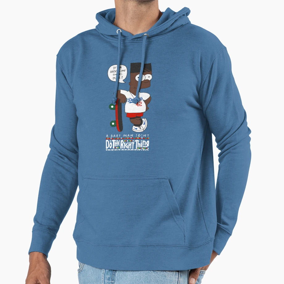 Do Right Thing Bart Spike Lee T-Shirt - Casual Everyday Wear Men Women - T-Shirt, Sweatshirt, Hoodie