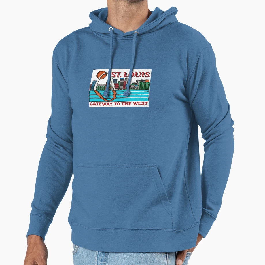 Copy St Louis Missouri Hoodie - Fun Novelty Design Unisex - T-Shirt, Sweatshirt, Hoodie