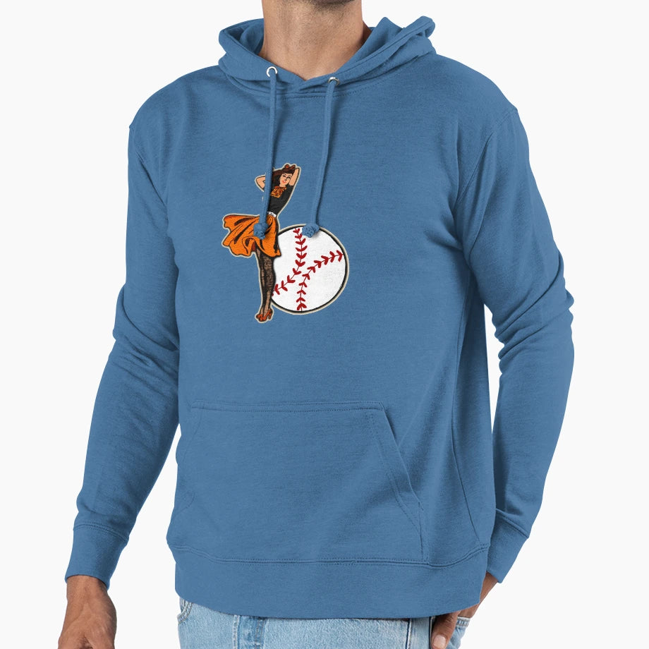 Baltimore Baseball Hoodie - Graphic Print Unisex - T-Shirt, Sweatshirt, Hoodie