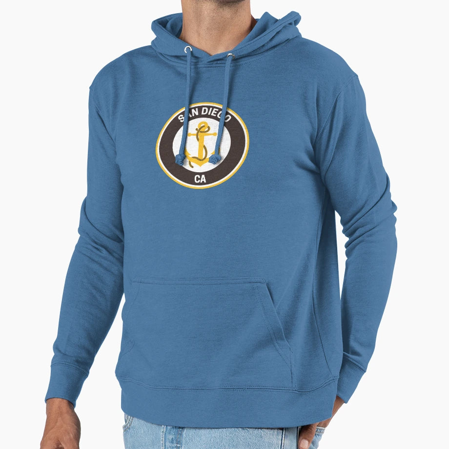 San Diego California Hoodie - Fun Novelty Design Men Women - T-Shirt, Sweatshirt, Hoodie