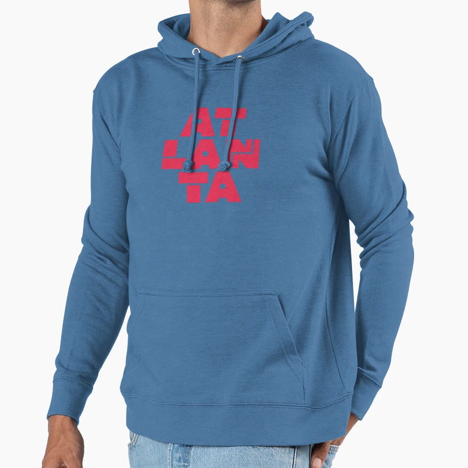 Atlanta Georgia Capital City Hoodie - Aesthetic Graphic for Adults - T-Shirt, Sweatshirt, Hoodie