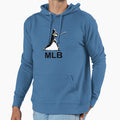 Funny Baseball Player Sports Fan Hoodie - Custom Art Print for Adults - T-Shirt, Sweatshirt, Hoodie