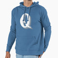 Q Letter Hoodie - Minimalist Print Men Women - T-Shirt, Sweatshirt, Hoodie