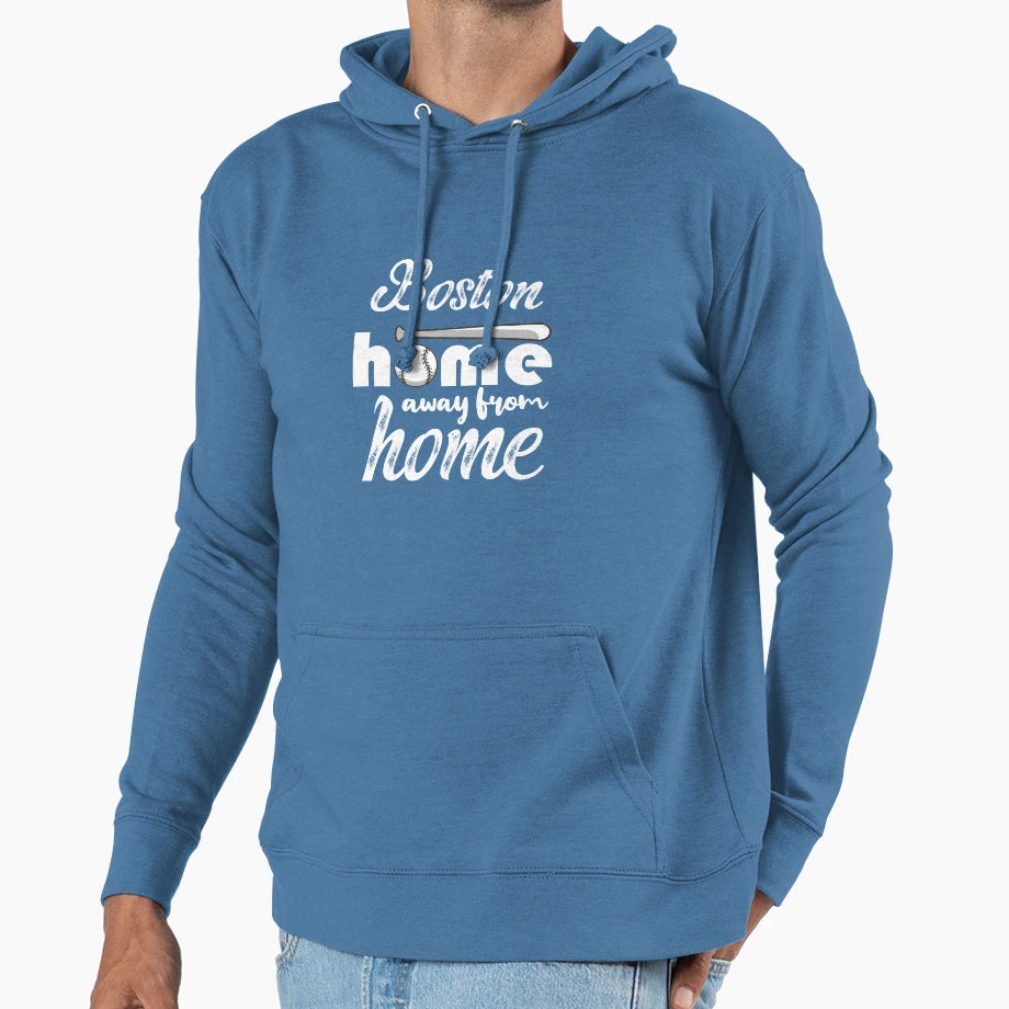 Boston Baseball Massachusetts Sports Hoodie - Minimalist Print for Adults - T-Shirt, Sweatshirt, Hoodie