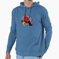 Street Art Red Cardinal Graffiti Hoodie - Fun Novelty Design for Adults - T-Shirt, Sweatshirt, Hoodie
