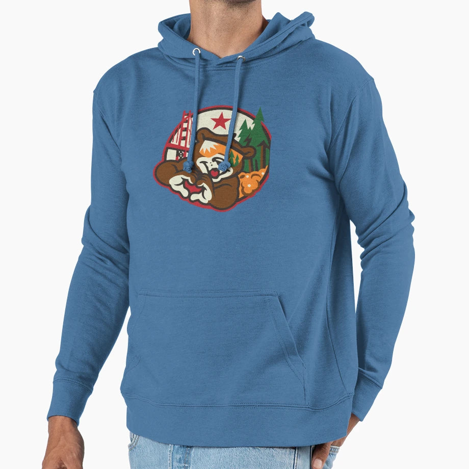 California Dreaming And Loving Bear Hoodie - Custom Art Print Men Women - T-Shirt, Sweatshirt, Hoodie