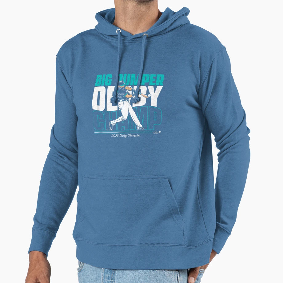 Cal Raleigh Big Dumper Derby Champ Hoodie - Fun Novelty Design Men Women - T-Shirt, Sweatshirt, Hoodie