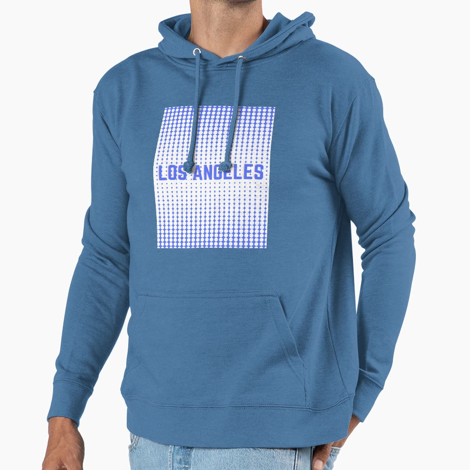 Los Angeles Dots 3 Hoodie - Casual Everyday Wear Unisex - T-Shirt, Sweatshirt, Hoodie