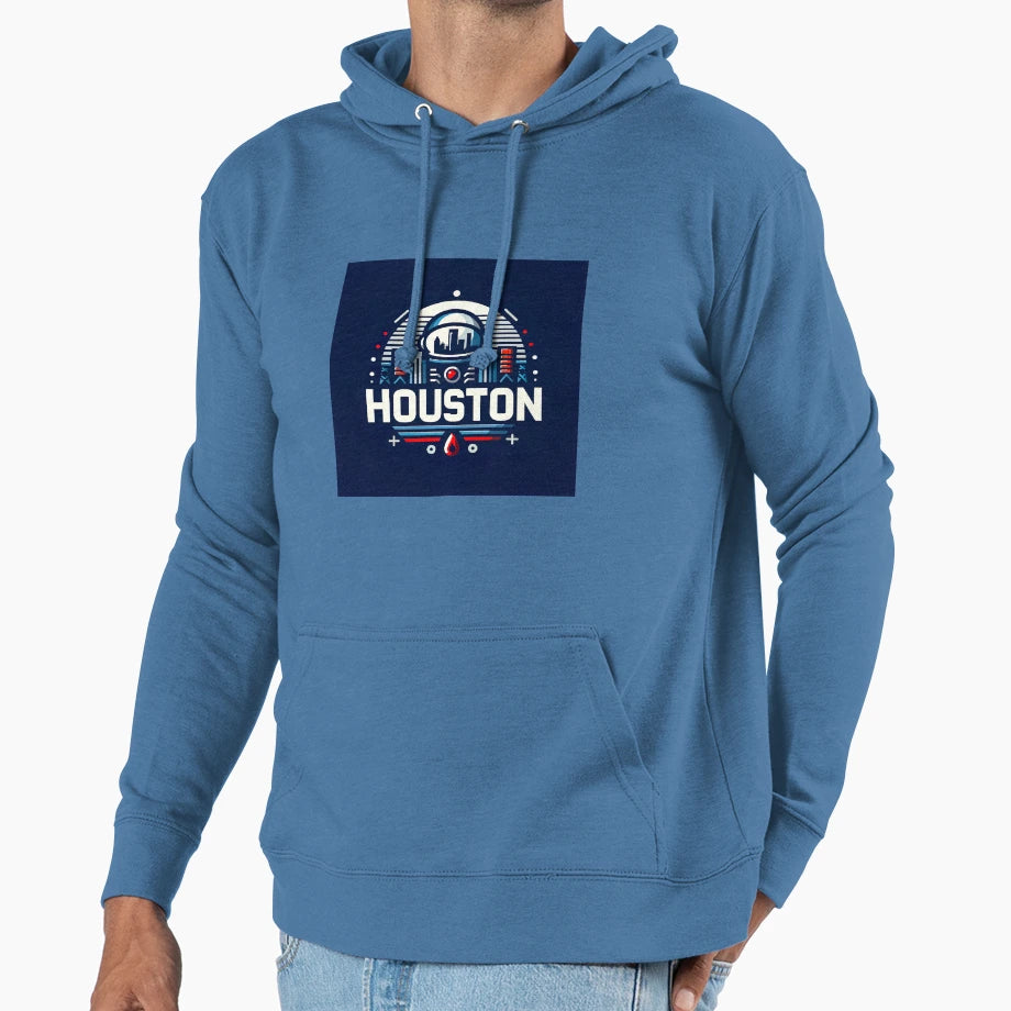 Houston City Hoodie - Fun Novelty Design Men Women - T-Shirt, Sweatshirt, Hoodie