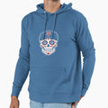 San Francisco Mexican Sugar Skull Hoodie - Casual Everyday Wear Men Women - T-Shirt, Sweatshirt, Hoodie