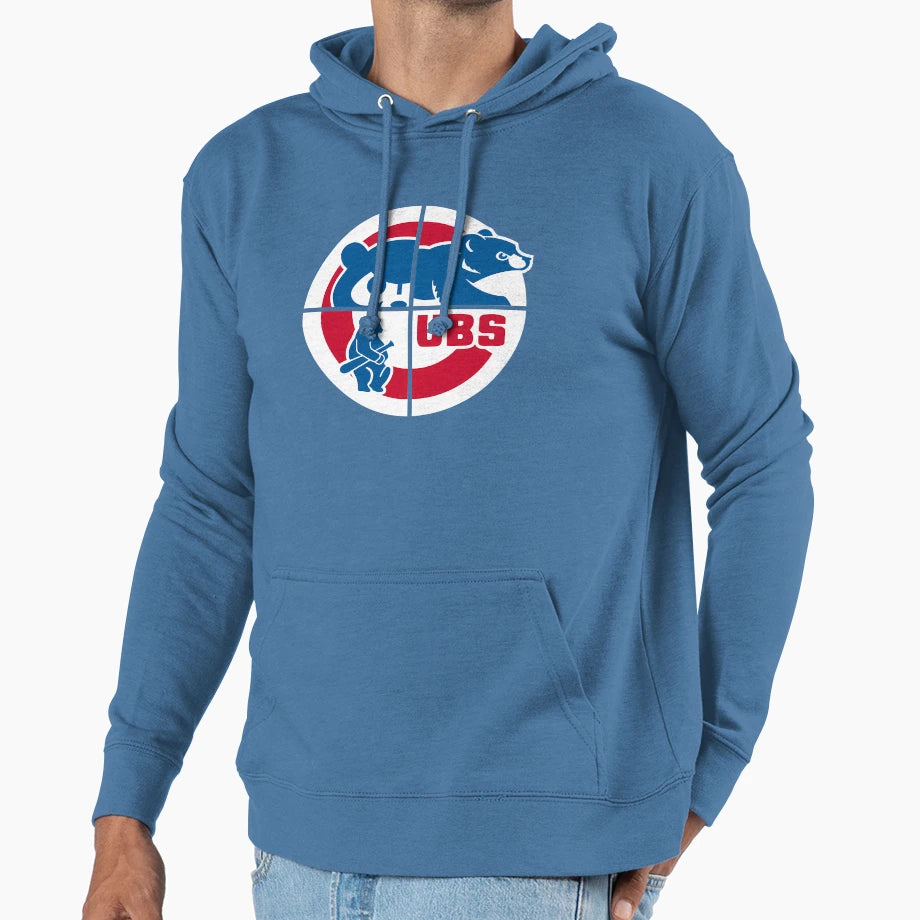 Chicago Northside Baseball Quad 2 Hoodie - Custom Art Print Unisex - T-Shirt, Sweatshirt, Hoodie