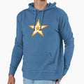 Orange Star Hoodie - Fun Novelty Design Men Women - T-Shirt, Sweatshirt, Hoodie
