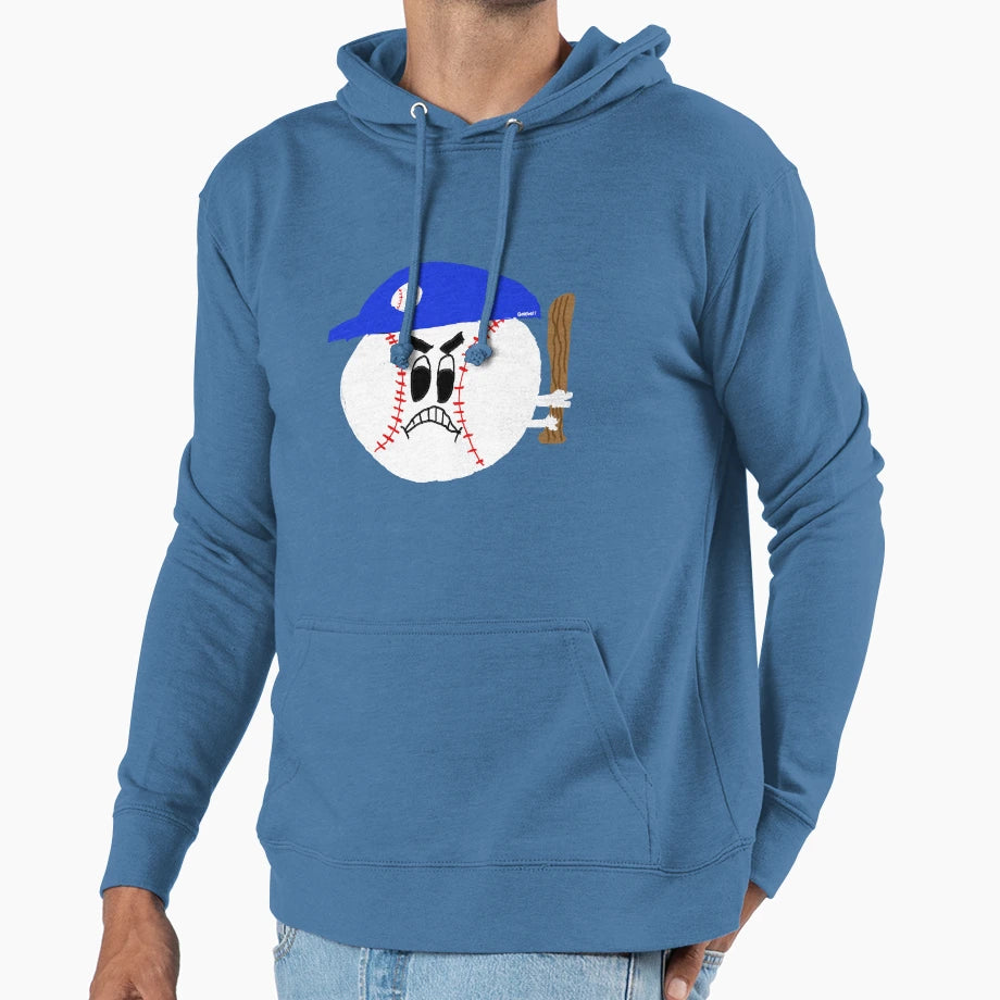 Baseball Playing Baseball Hoodie - Trendy Graphic Unisex - T-Shirt, Sweatshirt, Hoodie