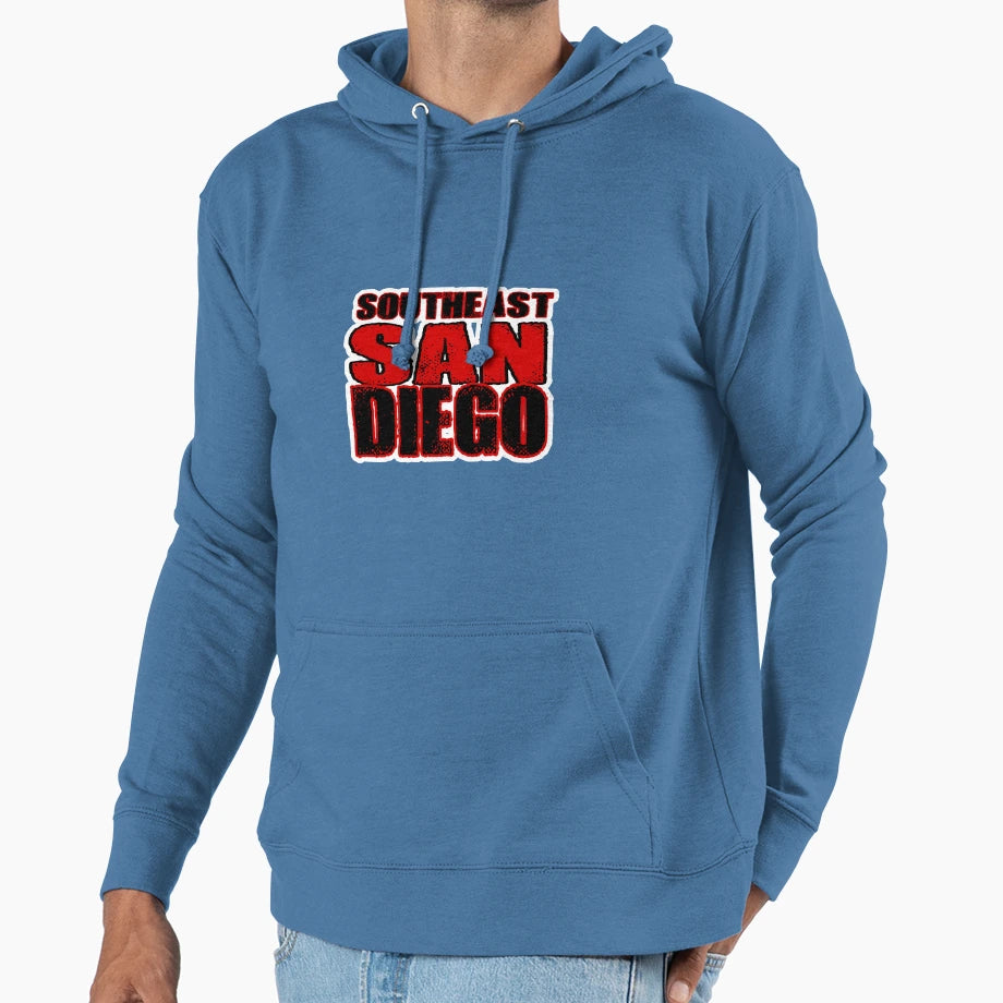 Southeast San Diego Hoodie - Graphic Print for Adults - T-Shirt, Sweatshirt, Hoodie