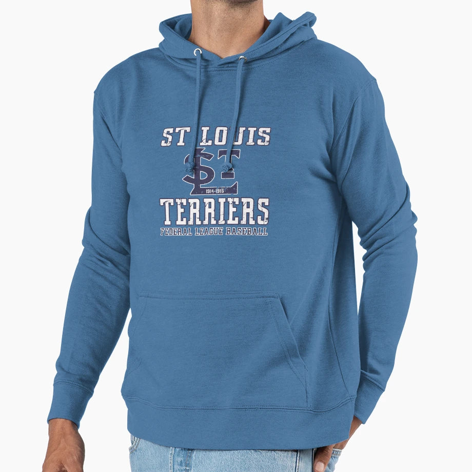 St Louis Terriers Defunct Team Hoodie - Minimalist Print Men Women - T-Shirt, Sweatshirt, Hoodie